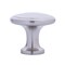South Main Hardware 1-3/16 in. Satin Nickel Modern Round Flat Cabinet Knob (10PK) SH2712-SN-10 - alternate 2